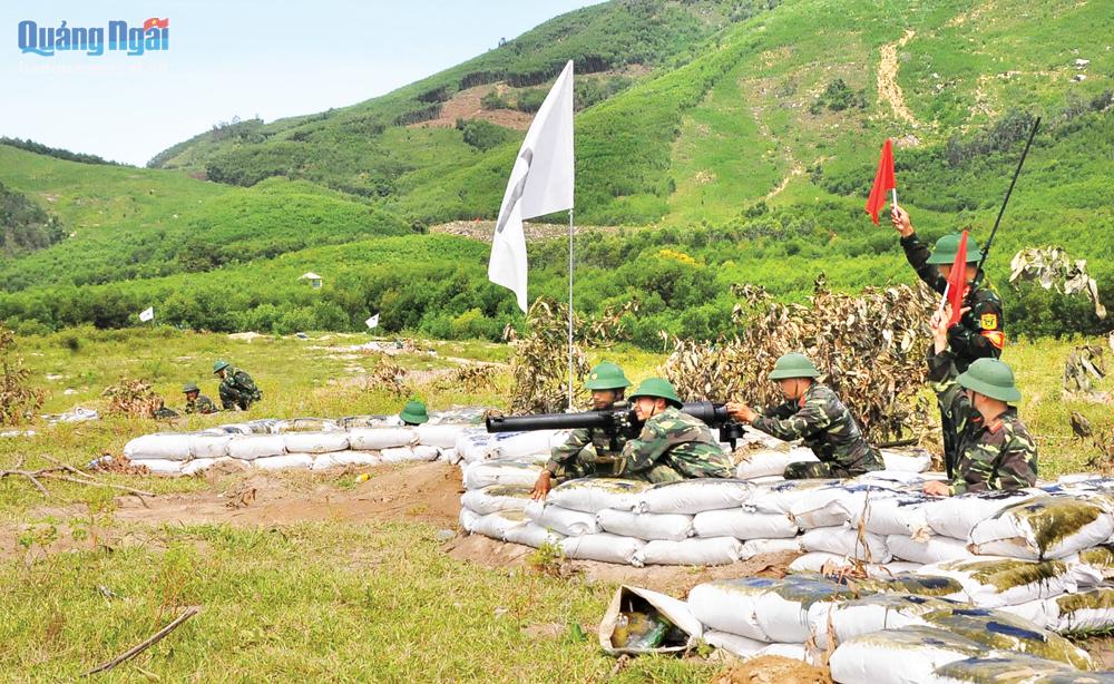 Lực lượng vũ trang tỉnh: Thi đua hoàn thành tốt nhiệm vụ