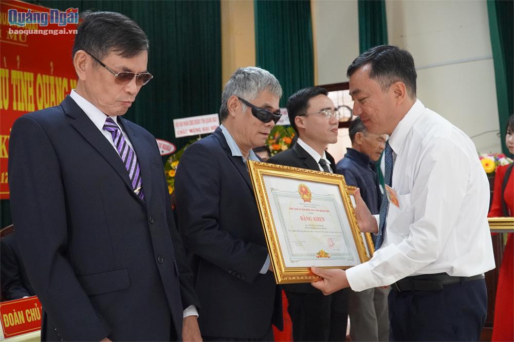 Đại hội đại biểu Hội Người mù tỉnh Quảng Ngãi lần thứ V, nhiệm kỳ 2022 – 2027