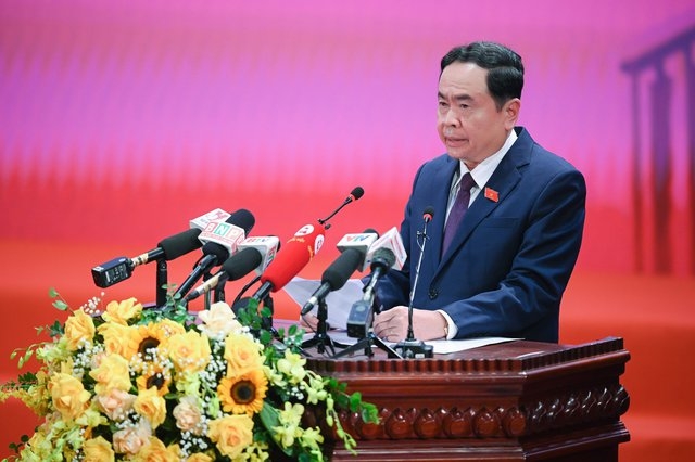 Phó Chủ tịch Thường trực Quốc hội Trần Thanh Mẫn phát biểu khai mạc Hội thảo - Ảnh: VGP