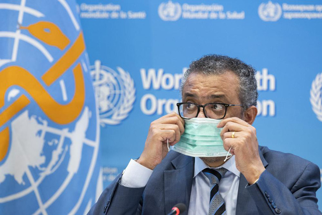 Tổng Giám đốc WHO Tedros Adhanom Ghebreyesus. (Ảnh: AP)