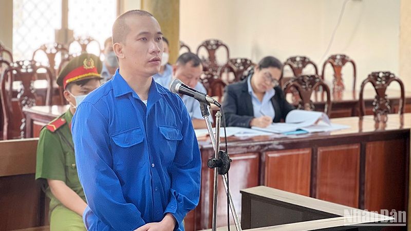 Bị cáo Nguyễn Như Phương lãnh án tù.