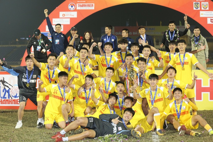 U21 Hà Nội lần thứ 6 đăng quang Giải U21 Quốc gia.