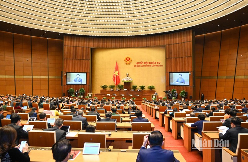 Khai mạc trọng thể Kỳ họp bất thường lần thứ 2, Quốc hội khóa XV