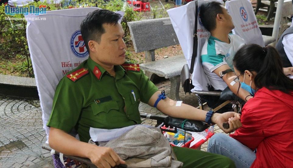 Bình Sơn: Tổ chức ngày hội hiến máu tình nguyện