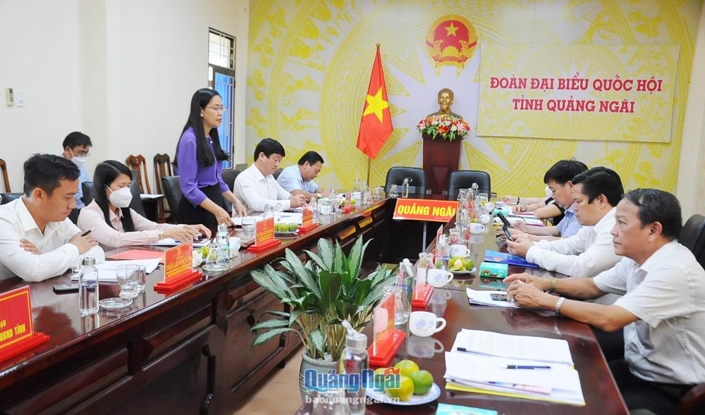 8-1 Đoàn ĐBQH tỉnh làm việc với Thường trực HĐND, UBND, Ủy ban MTTQ Việt Nam tỉnh và một số cơ quan khối nội chính tỉnh.