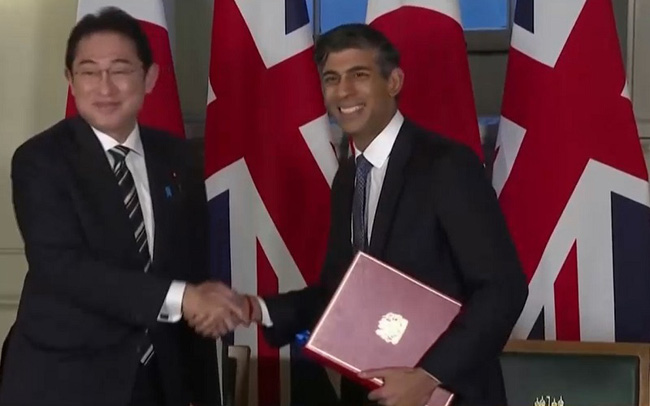 Anh - Nhật Bản ký kết hiệp định quốc phòng mới
