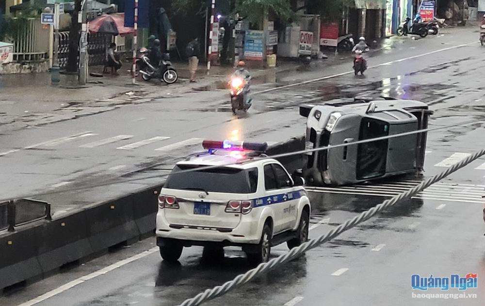 Ngã ba Thanh Long (thị trấn Sông Vệ): Xảy ra nhiều vụ tai nạn giao thông