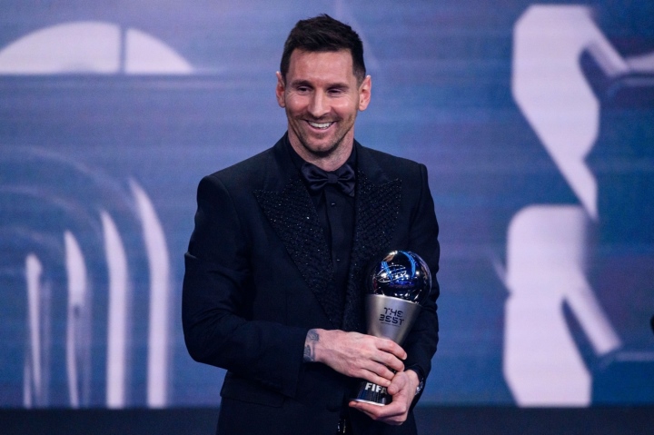 Messi giành giải FIFA The Best.