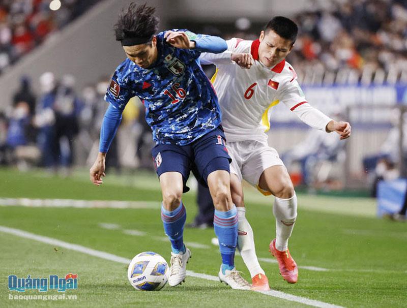 Đội tuyển Việt Nam hòa Nhật Bản 1-1 tại vòng loại thứ 3 World Cup 2022-Khu vực Châu Á.                             ẢNH: INTERNET