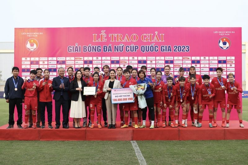 Phong Phú Hà Nam giành hạng ba Cúp Quốc gia nữ 2023