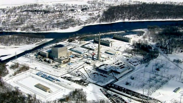 Nhà máy điện hạt nhân của Xcel Energy ở Monticello, bang Minnesota, ngày 17/3. (Ảnh: ABC News)