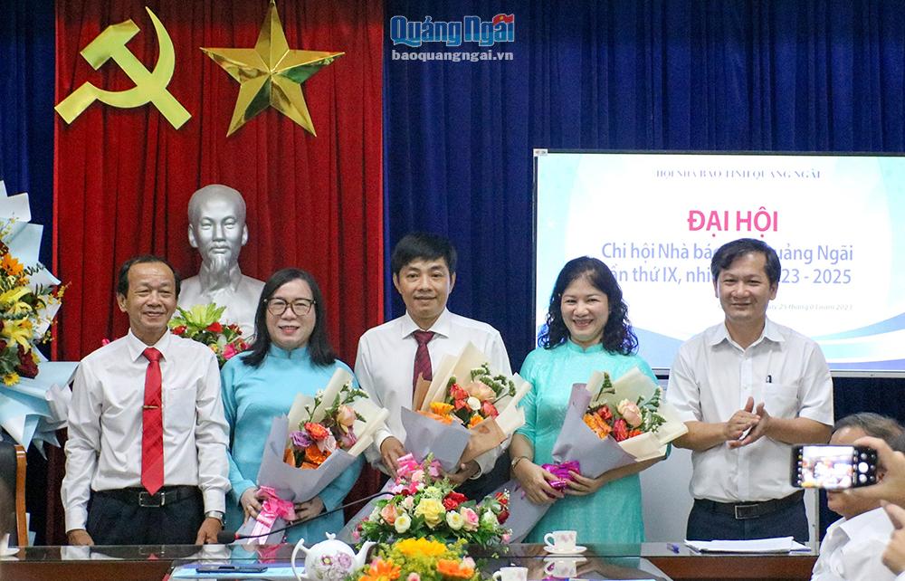 Đại hội Chi hội Nhà báo Báo Quảng Ngãi, nhiệm kỳ 2023 - 2025
